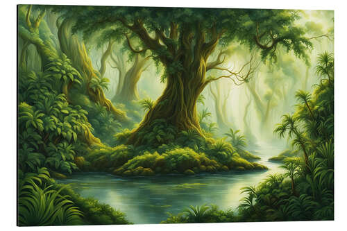 Alumiinitaulu Into the jungle
