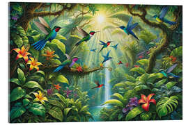 Akryylilasitaulu Exotic Jungle