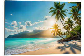 Gallery print Tropical Beach - Mango Art