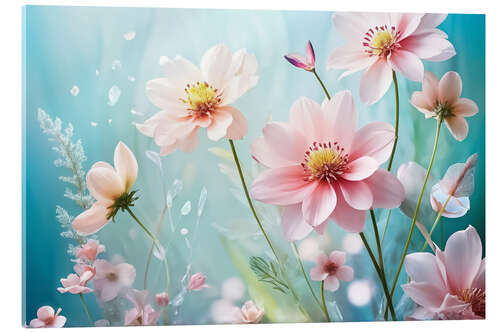 Stampa su vetro acrilico Spring Vibes