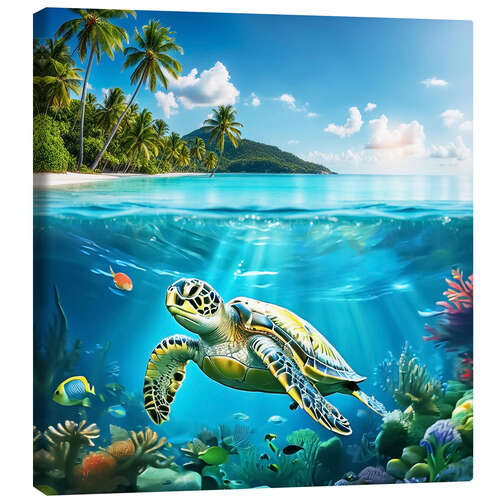 Canvas print Little Paradise