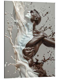 Obraz na aluminium Splashing Man - Bettina Dittmann
