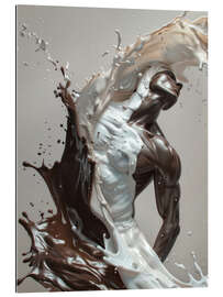 Stampa su plexi-alluminio Male nude