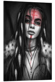 Tableau en verre acrylique The Dark of Night