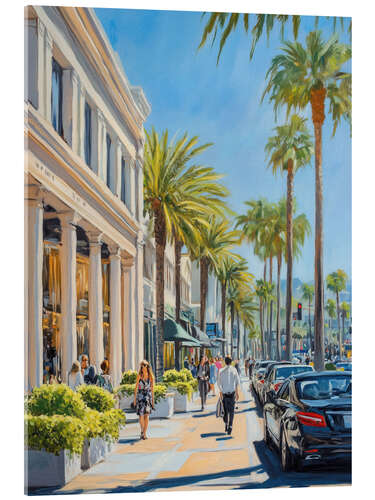 Acrylic print Rodeo Drive
