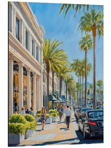Aluminium print Rodeo Drive
