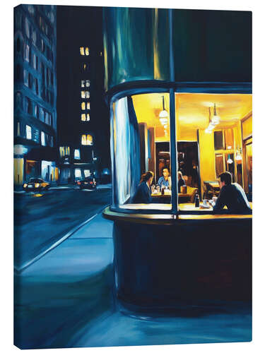 Canvas print Modern Nighthawks