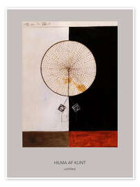 Wandbild Ohne Titel - Hilma af Klint