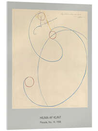 Tableau en verre acrylique Pleiade, No. 14, 1908 - Hilma af Klint
