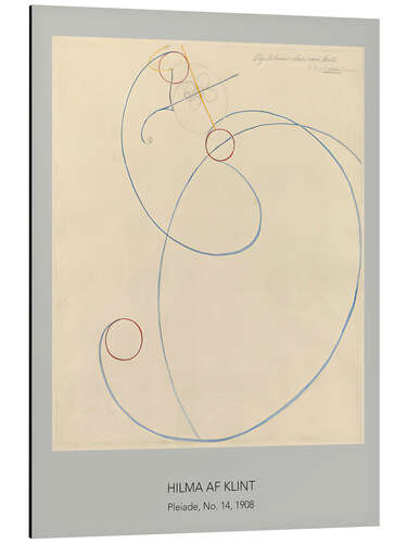 Aluminiumsbilde Pleiade, No. 14, 1908