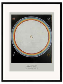 Gerahmter Kunstdruck Die Taube, Nr.14, 1915 - Hilma af Klint