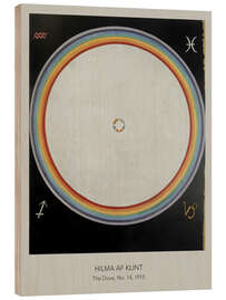 Tableau en bois The Dove, No.14, 1915 - Hilma af Klint
