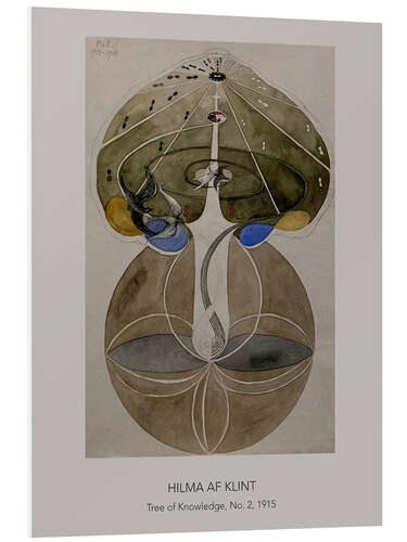 Obraz na PCV Tree of Knowledge, No. 2, 1915