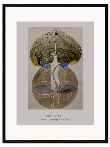 Innrammet kunsttrykk Tree of Knowledge, No. 2, 1915