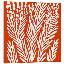 Magnettafel Abstrakte Korallen