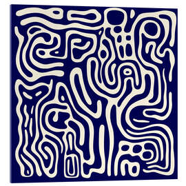 Acrylglas print Labyrinth of life