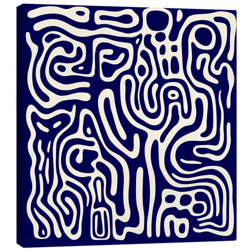 Canvas print Labyrinth of life