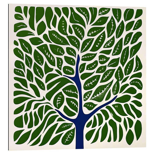 Galleritryck Green tree