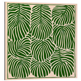 Magnettafel Monstera-Blätter