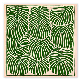 Wall print Monstera Leaves - DejaReve