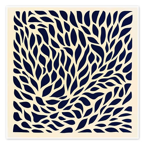 Plakat Leaves Flow
