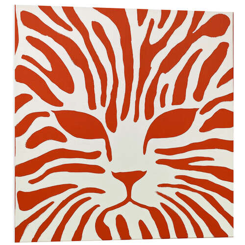 Foam board print Cat face pattern