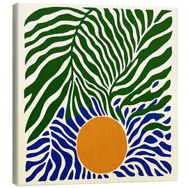 Obraz na płótnie Tropical abstract sunset - DejaReve