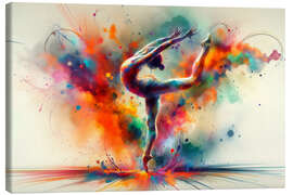 Canvas print Rhythmic Gymnastics II