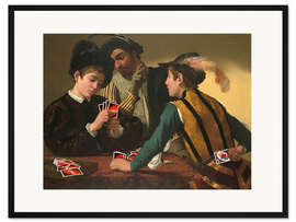 Gerahmter Kunstdruck Backside Victory