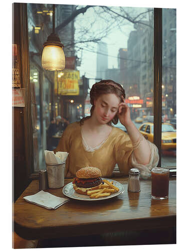 Akrylbillede Diner Disappointment