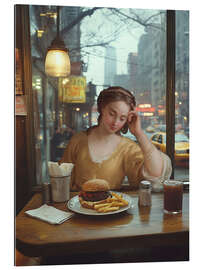 Tableau en plexi-alu Diner Disappointment