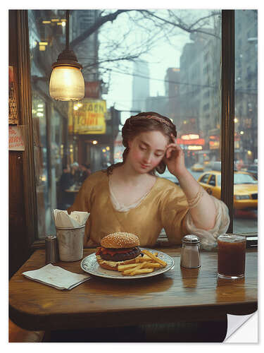 Selvklæbende plakat Diner Disappointment