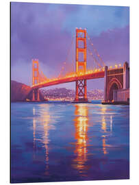 Obraz na aluminium Golden Gate Bridge, San Francisco - Felipe Hora