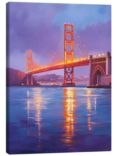 Tableau sur toile Golden Gate Bridge, San Francisco