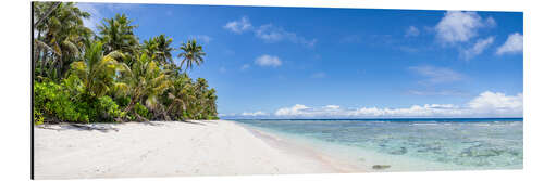 Alubild Strandpanorama auf Guam