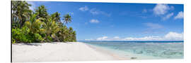 Alubild Strandpanorama auf Guam