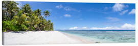 Canvas print Beach panorama on Guam - Jan Christopher Becke