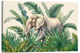 Leinwandbild Elefant - Andrea Haase