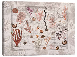 Quadro em tela Vintage Ocean Journey - Andrea Haase