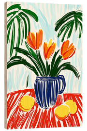 Hout print Signs of summer