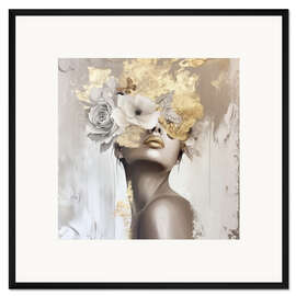 Gerahmter Kunstdruck Butterflower