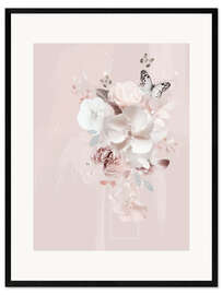 Framed art print Pink Petal Blossom