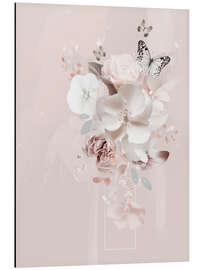 Magnettafel Pink Petal Blossom