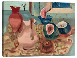 Canvas print Cut melons, 1931 - Frances Hodgkins