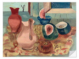 Sticker mural Cut melons, 1931 - Frances Hodgkins