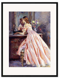 Impression artistique encadrée Suis-je toujours jolie (Am I still pretty)?, 1928
