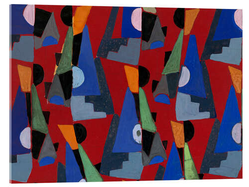 Cuadro de metacrilato Textile design no VIII, 1925