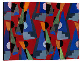 Tableau en aluminium Textile design no VIII, 1925