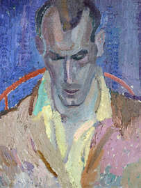 Magnettafel Porträt von Arthur Lett-Haines, 1920