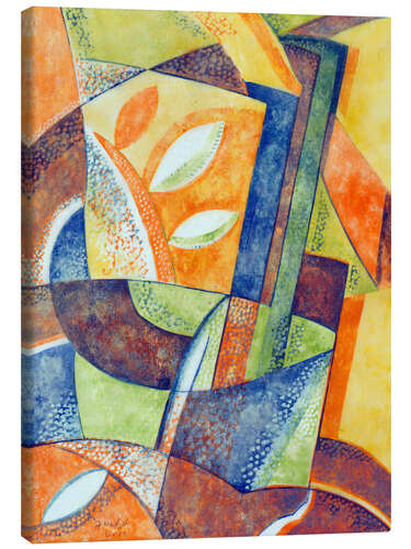Tableau sur toile Abstract design no. 2 - Frank Weitzel, 1931